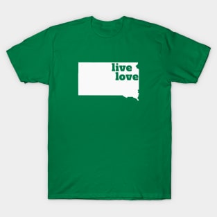 South Dakota - Live Love South Dakota T-Shirt